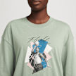 Jordan Short Sleeve Graphics Oversized Tee 2 vert 31079 3