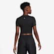 Jordan Short Sleeve Graphics Slim Crop Tee czarny 31081 2