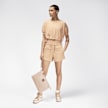 Jordan Knit Short Slide Core beż 31148 5