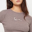 Karl Kani Small Signature Short Rib Longsleeve bruin 31199 3