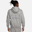 Nike Club Basketball Fullzip Pullover Hoodie Varsity grigio 31205 2
