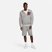 Nike Club Basketball Fullzip Pullover Hoodie Varsity grigio 31205 5