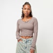 Karl Kani Retro Short Rib LS taupe brun 31225 1