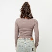 Karl Kani Retro Short Rib LS taupe brun 31225 2