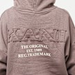 Karl Kani Small Signature Washed OS Hoodie brun 31300 4