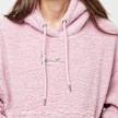 Karl Kani Metal Signature Teddy Oversized Hoodie rosa 31302 3