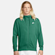 Nike   Sportswear Club Hoodie Full zip French terry verde 31339 1