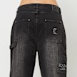 Karl Kani OG Baggy Workwear Denim vintage black noir 41312 4