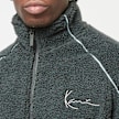 Karl Kani Metal Signature Teddy Jacket grijs 31369 3