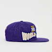 Mitchell & Ness World Champs Snapback MLB Los Angeles Lakers pourpre 31417 4