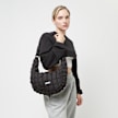 Karl Kani Sport Patch Popcorn Shoulder Bag black zwart 31431 6