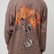 K1X Alien Smash Longsleeve marrón 31453 4