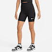 Nike   Sportswear Classics High-Rise 8in Biker-Shorts zwart 31491 1