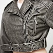 Karl Kani OG Short Biker Jacket grau 31497 3