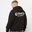 Carhartt WIP Hooded Onyx Script Sweatshirt zwart 31606 1