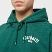 Carhartt WIP Hooded Onyx Script Sweatshirt vert 31607 3