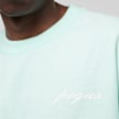 PEQUS Chest Logo T-Shirt turkusowy 31712 3