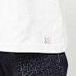 PEQUS Chest Logo T-Shirt weiß 31713 3