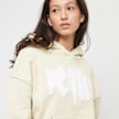 PEQUS Cropped Mythic Logo Patch Hoodie bege 31724 3