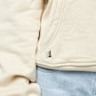 PEQUS Cropped Mythic Logo Patch Hoodie beige 31724 4