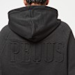 PEQUS Debossed Logo Zip-Hoodie schwarz 31725 4