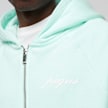 PEQUS Chest Logo Zip-Hoodie türkis 31726 3