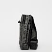 SNIPES Rubber Badge Basic Logo Pattern Small Sling Bag siva 31749 2