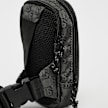 SNIPES Rubber Badge Basic Logo Pattern Small Sling Bag siva 31749 4