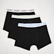 SNIPES 3 PACK - White Tape Briefs Boxershort negro 31754 1