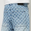 PEQUS Aether Monogram Denim Jorts bleu 31764 4