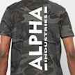 Alpha Industries Backprint Tee Camo camouflage 31765 5