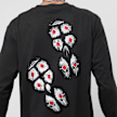 New Balance 9060 Sole Print Long Sleeve T-Shirt preto 31780 5