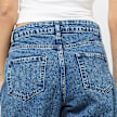 Sixth June Patchwork Three Colors Jeans bleu 31790 4