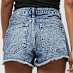 Sixth June Law Waist Mid Blue Denim Short azul 31791 4