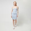 Sixth June Ribbed Mini Shortsleeve Dress blauw 31797 4