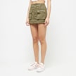 Sixth June Utility Cotton Twill Mini Skirt vert 31804 1