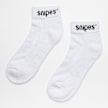 SNIPES 6 PACK - Small Logo Crew Socks blanco 31816 1