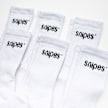 SNIPES Small Logo Ankle Socks (6 Pack) bijela 31817 2