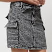 2Y STUDIOS Nisha Pocket Skirt grijs 31836 5