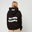 Pegador Vinya Oversized Sweat Jacke schwarz 31862 1