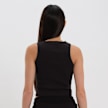 Low Lights Studios Basic Crop Top zwart 31996 2
