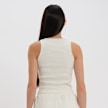 Low Lights Studios Basic Crop Top beige 32004 2