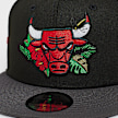 New Era 9Fifty Floral NBA Chicago Bulls schwarz 32066 5