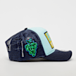 New Era A-Frame Trucker NE Patch bleu 32074 3