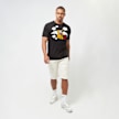 Smoke Rise Varsity Graphic Fashion Tee schwarz 32113 4