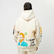 First Row Graphic Fleece w/puff. Embo & Patch bleu 32170 2