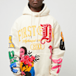 First Row Graphic Fleece w/puff. Embo & Patch bleu 32170 3
