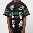 First Row Graphic Tee W/ Patch morado 32187 3
