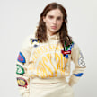First Row Fleece Hoodie beige 32191 1