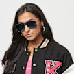 Karl Kani Piloten-Sonnenbrille blau 32285 5